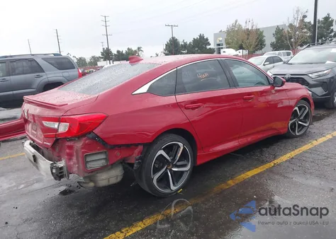 2018 Honda Accord Sport from USA, damaged, VIN 1HGCV1F38JA209859